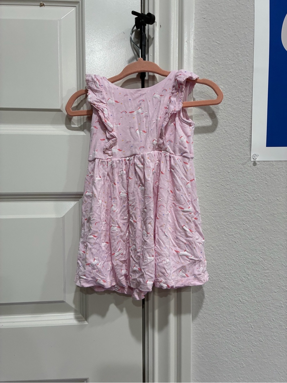Angel Dear Pink Baby Romper
